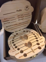 Baby Tooth Treasure Box