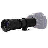 Lightbox 420-800mm F/8.3-16 Super Telephoto Zoom Lens for Canon Nikon Sony Pentax DSLR Camera