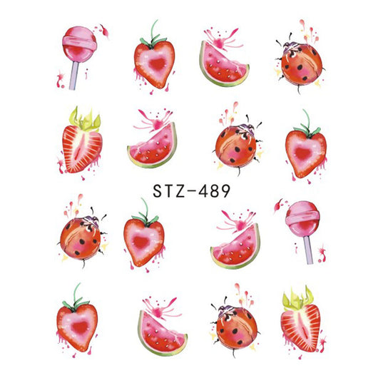 Special Set #4 -12 Sheets Per Set | Tropical Theme Nail Art Decals