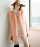 Kardashian Style Fur Overcoat