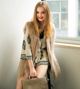 Kardashian Style Fur Overcoat