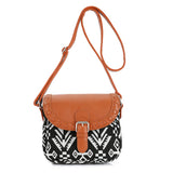 Alexandria - Aztec Inspired Woven Shoulder Bag