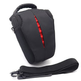 Compact Styled Single DSLR Bag - Red