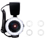 Speedlite RF-550D 14-In-1 Macro LED Ring Flash For Canon Nikon Sony Olympus Panasonic Pentax